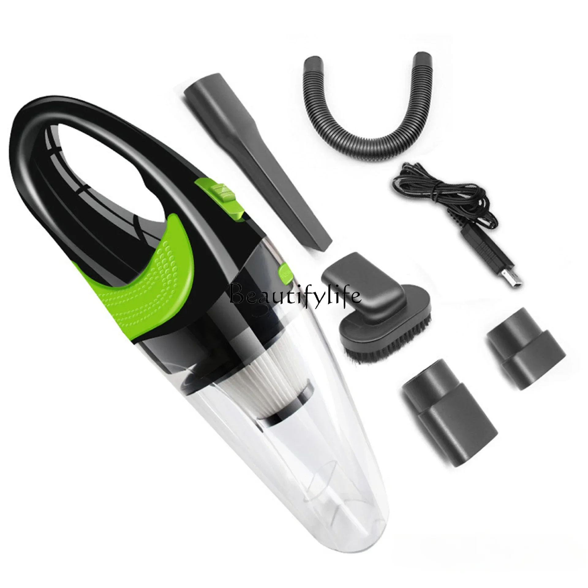 Car Handheld Wireless USB Rechargeable Vacuum Cleaner Household Mini Portable Vacuum Cleaner