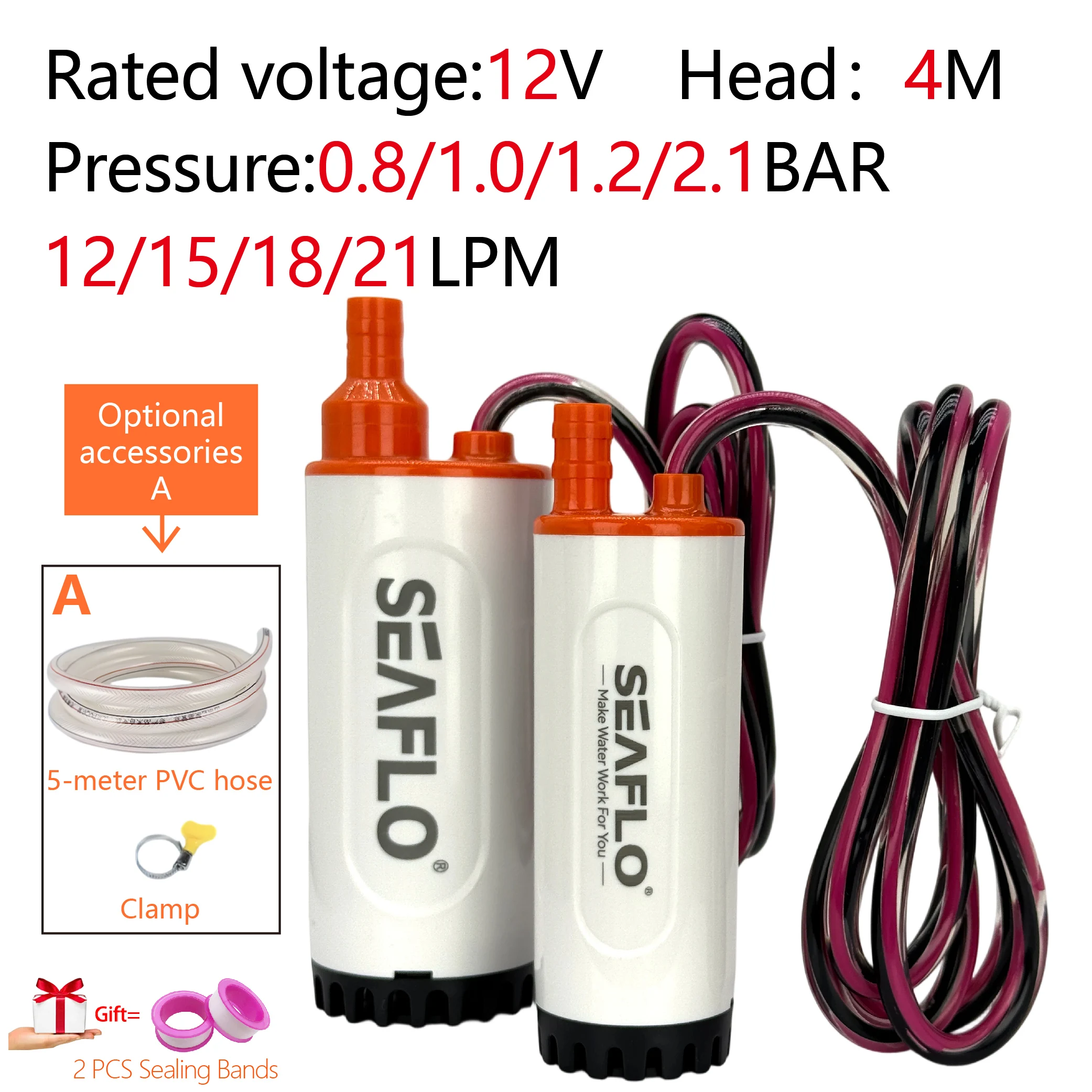 

Микропогружной насос с высоким потоком, головка 12 В постоянного тока, 4 м, портативный насос для резервуара для воды на колесах, чайные сервизы, небольшой водяной насос, можно полностью погружать.