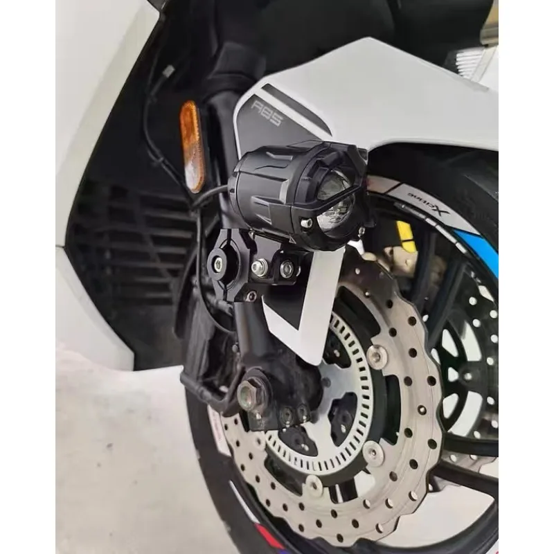 قوس ضوء الحاجز الأمامي للدراجة النارية ، ملحقات دعم DVR ، BMW C400X ، C400GT ، C650GT ، 1 زوج