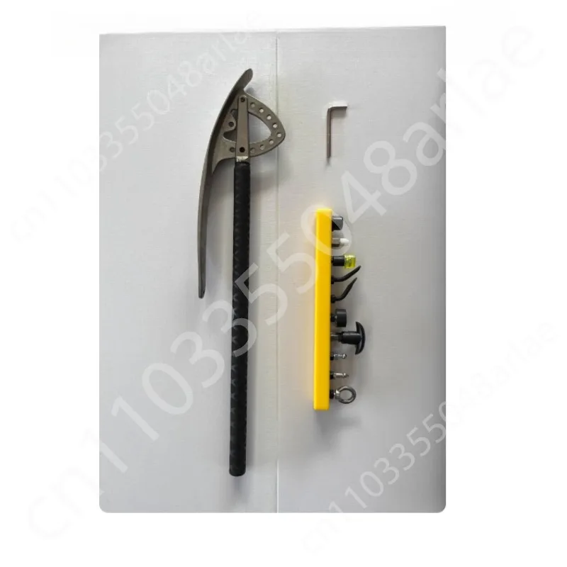 Car dent repair high hardness slide bar with a variety interface replacement heads multi-angle crowbar fender repair tool