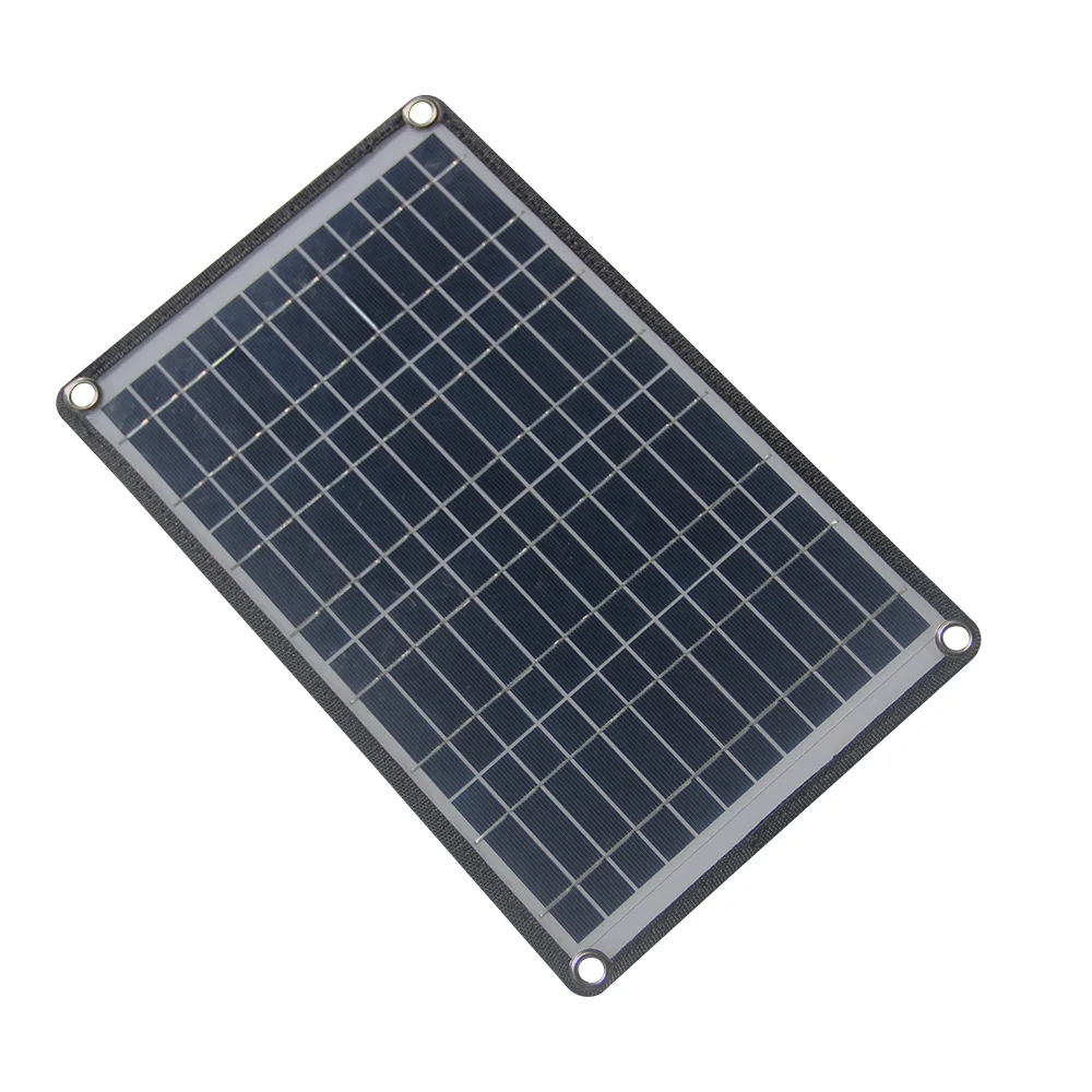 15W Panel słoneczny 5V Solar do szybkiego ładowania telefonu plansza przenośna płyta słoneczna plecak ładowarka solarna 2USB do zewnętrznego ładowania telefonu komórkowego