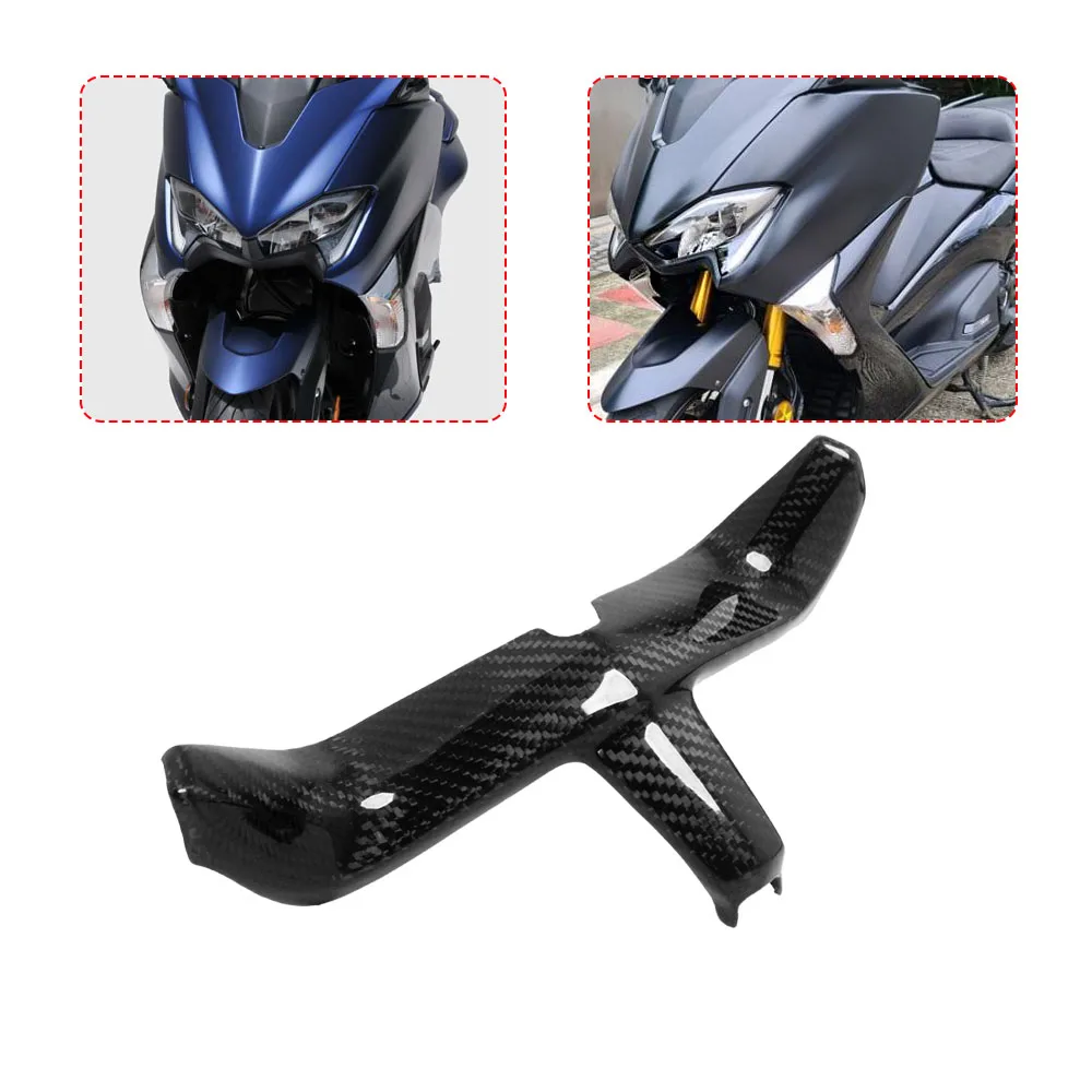

Front Lower Cover Carbon Fiber Black 1Pcs Accessories Fit For Yamaha TMAX 530 / 560 2017 2018 2019 2020 2021 Motorcycle
