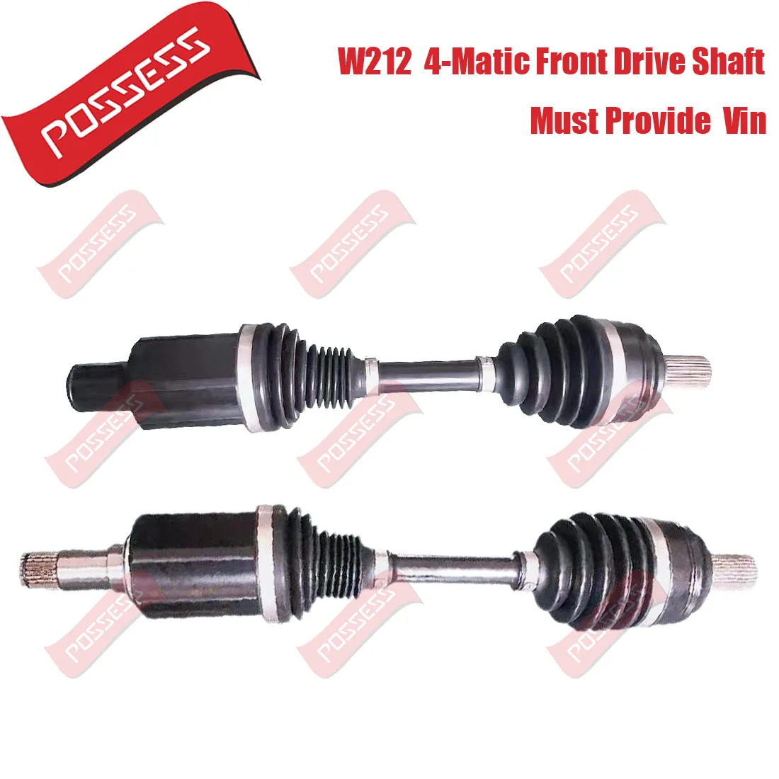 Front Axle Drive Shaft Assembly With Constant Velocity Universal Joint For Mercedes Benz E-Class W212 S212 CLS C218 W218 4Matic