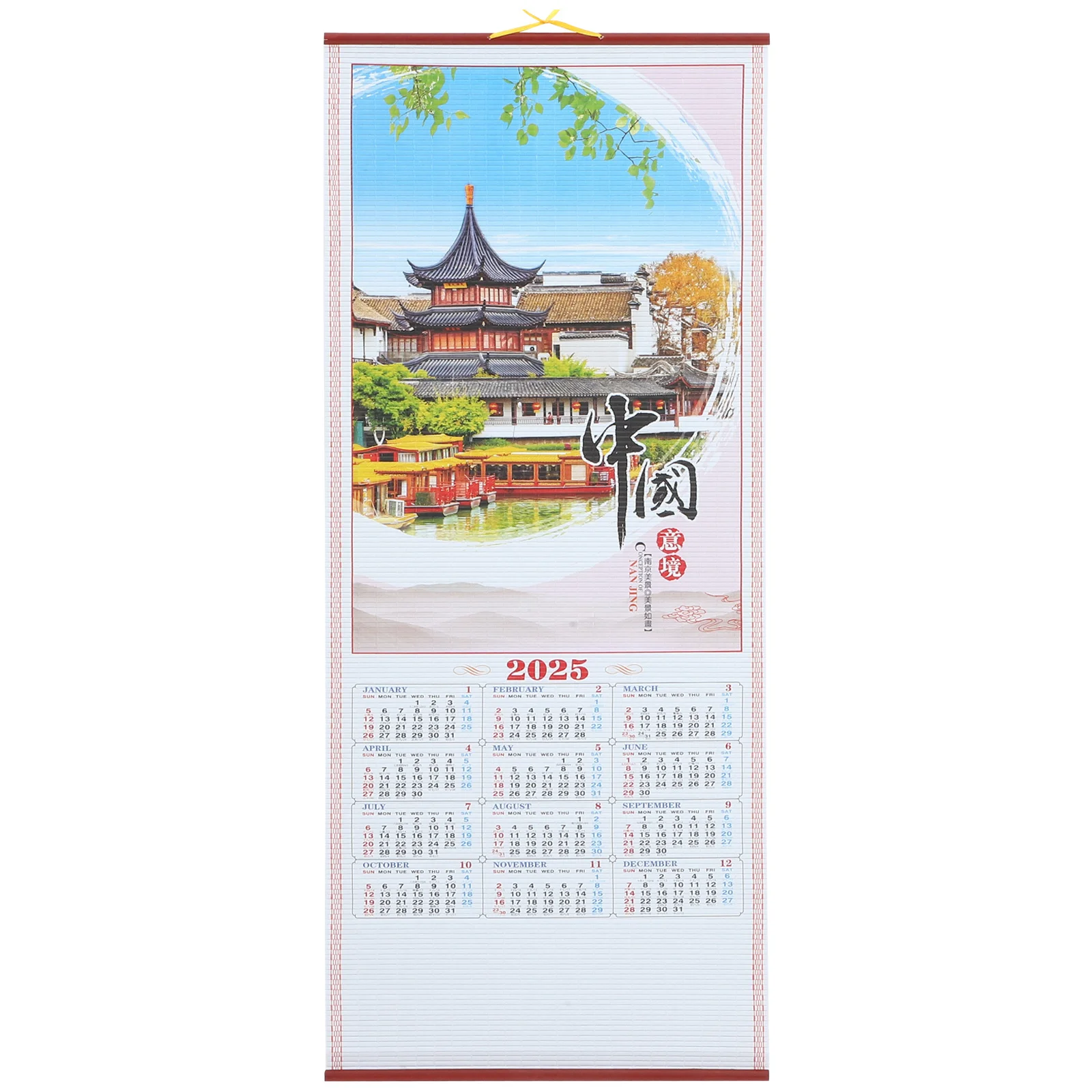 

Hanging Calendar Paper Material Practical Clear Print Wall Organizer Monthly Planner 2025 Household Wall Calendar