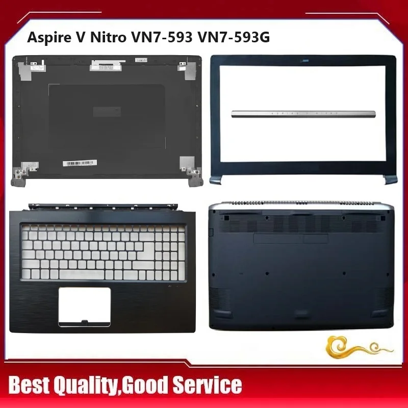 

New for Acer Aspire V Nitro VN7-593 VN7-593G LCD back cover /bezel / keyboard bezel upper cover/ Bottom case /Hinge cover