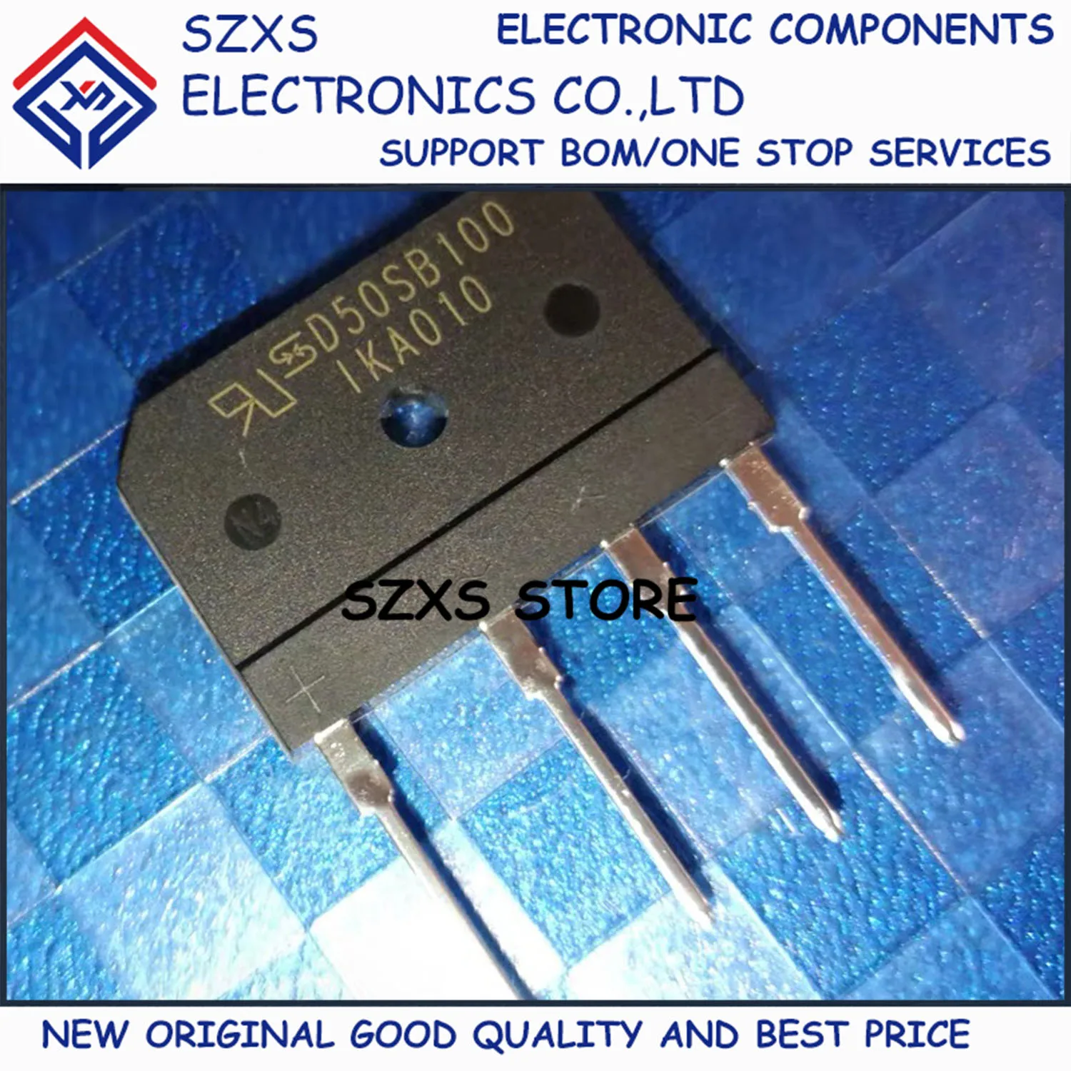 

New Original 10Pcs D30SB100 D50SB100 ZIP-4 1000V 50A Induction Cooker Rectifier Bridge In Stock Good Quality