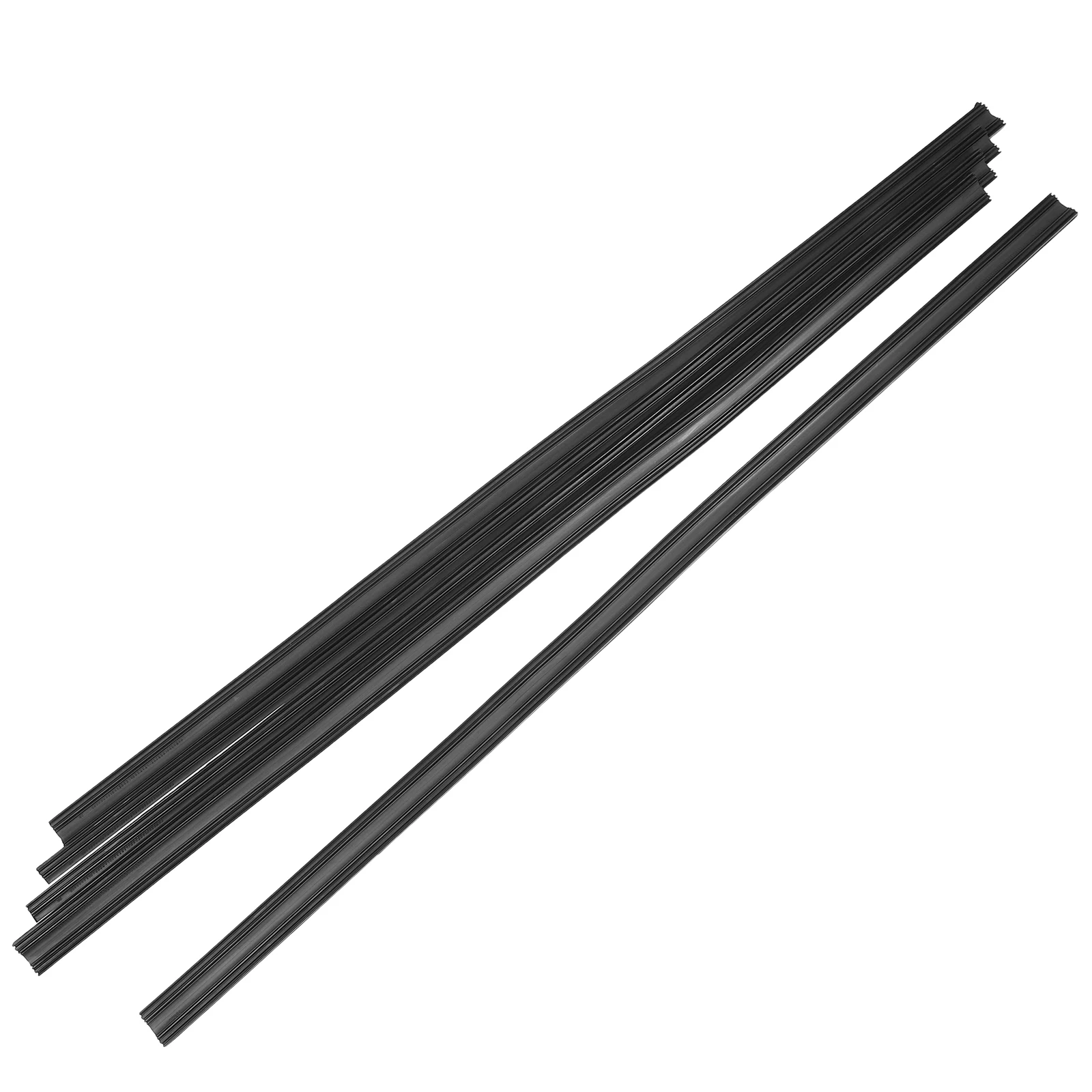 

10Pcs Automobile Wiper Blades Refills Premium Rubber Strip Frameless Windshield Wiper for Clear View Long-Lasting Performance