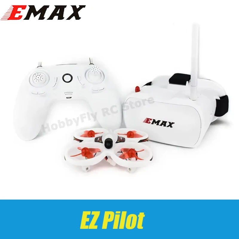 

Emax EZ Pilot 82 мм Мини 5,8G Внутренний FPV гоночный Дрон RTF /BNF с очками 600TVL CMOS камера 37CH 25 МВт для начинающих