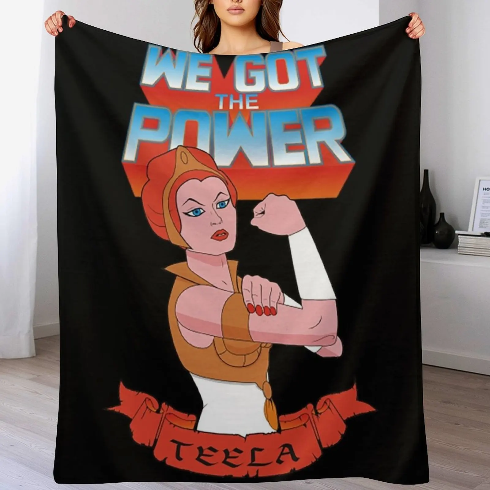 

We got the power Throw Blanket Lightweight Warm Blanket for Indoor Outdoor Use