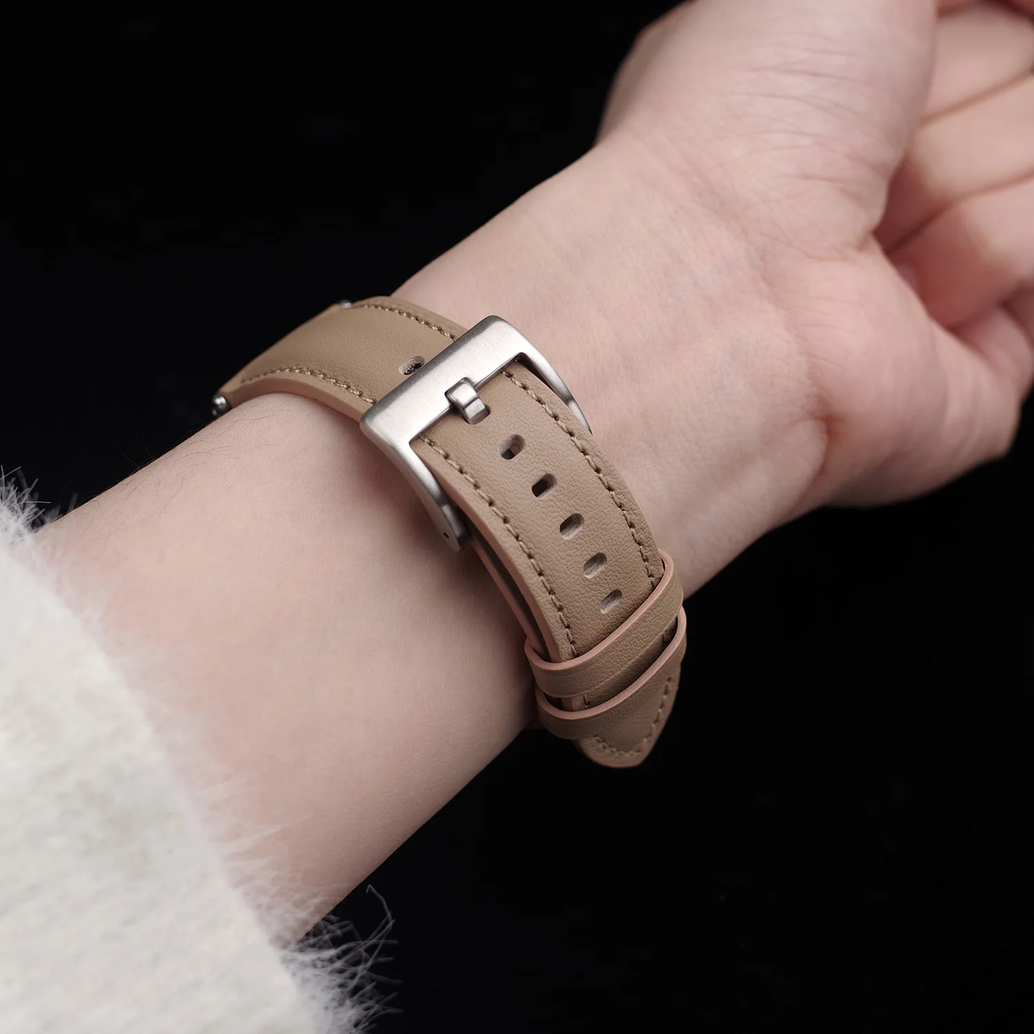 Leather Wristband For Mi Band 9 Pro Strap For Xiaomi Band 8 Pro Redmi Watch 5 4 Watchband For Redmi Watch 4 Correa 2 Length Size - Image 3