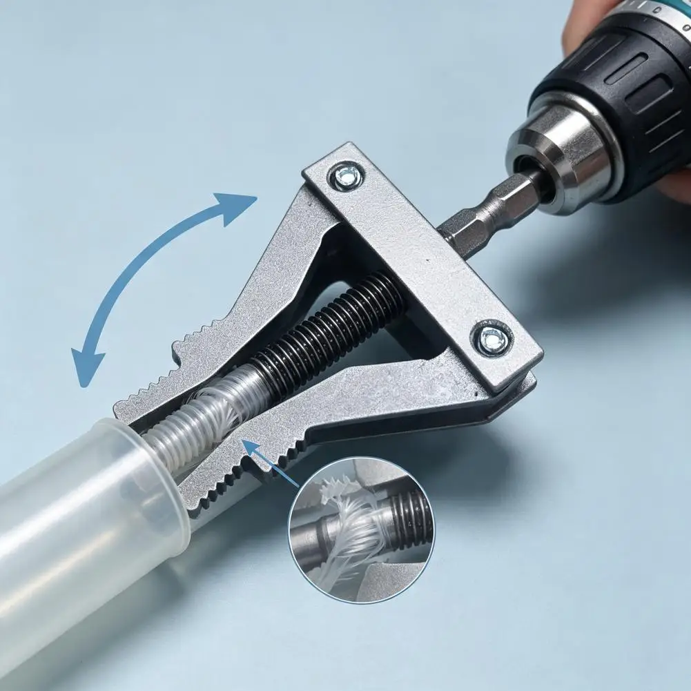 Hex Shank Broken Pipe Extractor Drill Powered Screw Remover For Stripped Bolts, Faucet Valve & Plumbing Repair Tool