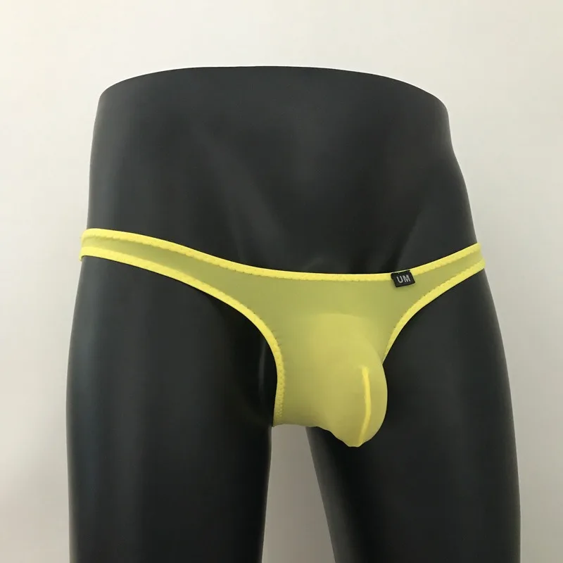 Cuecas Ruched Sissy para homens, cuecas convexas, biquíni masculino, cuecas, deslizamentos de elasticidade, cuecas de natação, meninos