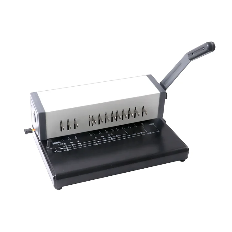 

Plastic Comb A4 A5 B5 Binding Machine Spiral Hot Perfect Binding Machine For Office