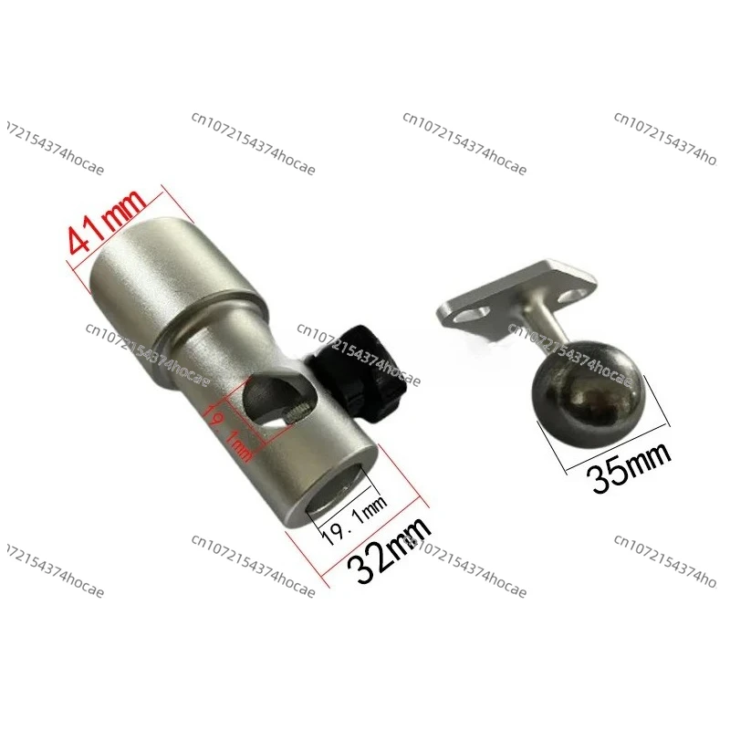 Auto Repair Leveling Light Board Connection Magnetic Kit Connector With Two Additional Holes 35mm Spherical Diameter