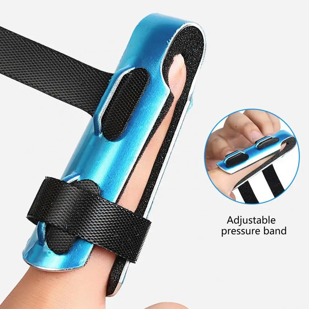 

Great Anti-scratch Finger Splint Strong Breathable Ergonomic Protect Hand Immobilization Support Brace Finger Splint for Home