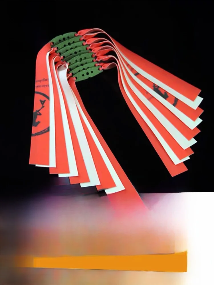 high-rebound-precision-arrow-gun-20mm-wide-red-and-white-elastic-band-anti-tensile-three-bound-aleixiang-traditional-toy