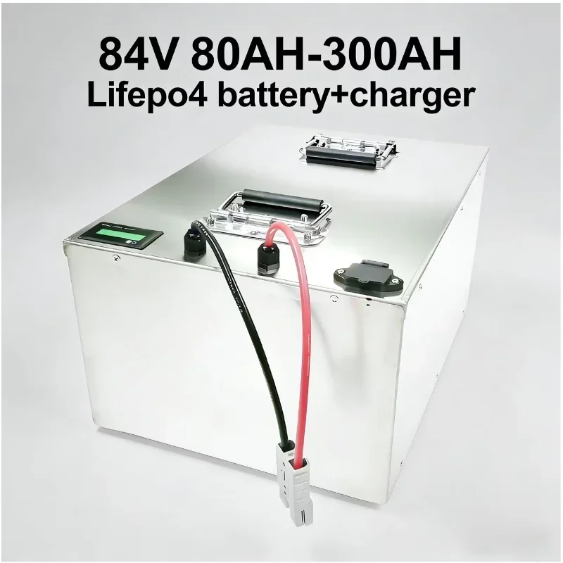 

Литий-железо-фосфатный аккумулятор LiFePO4 84В 80Ач-300Ач глубокого разряда с BMS и комплектом зарядного устройства для электрических экскурсионных автомобилей мощностью 3-12 кВт, R