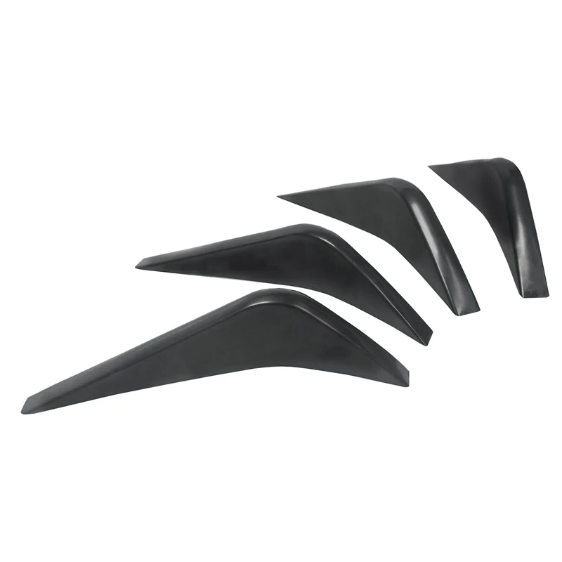 

NEW-Car Rear Bumper Air Diffuser Fin Spoiler For Chevrolet Corvette C7 2014-2019