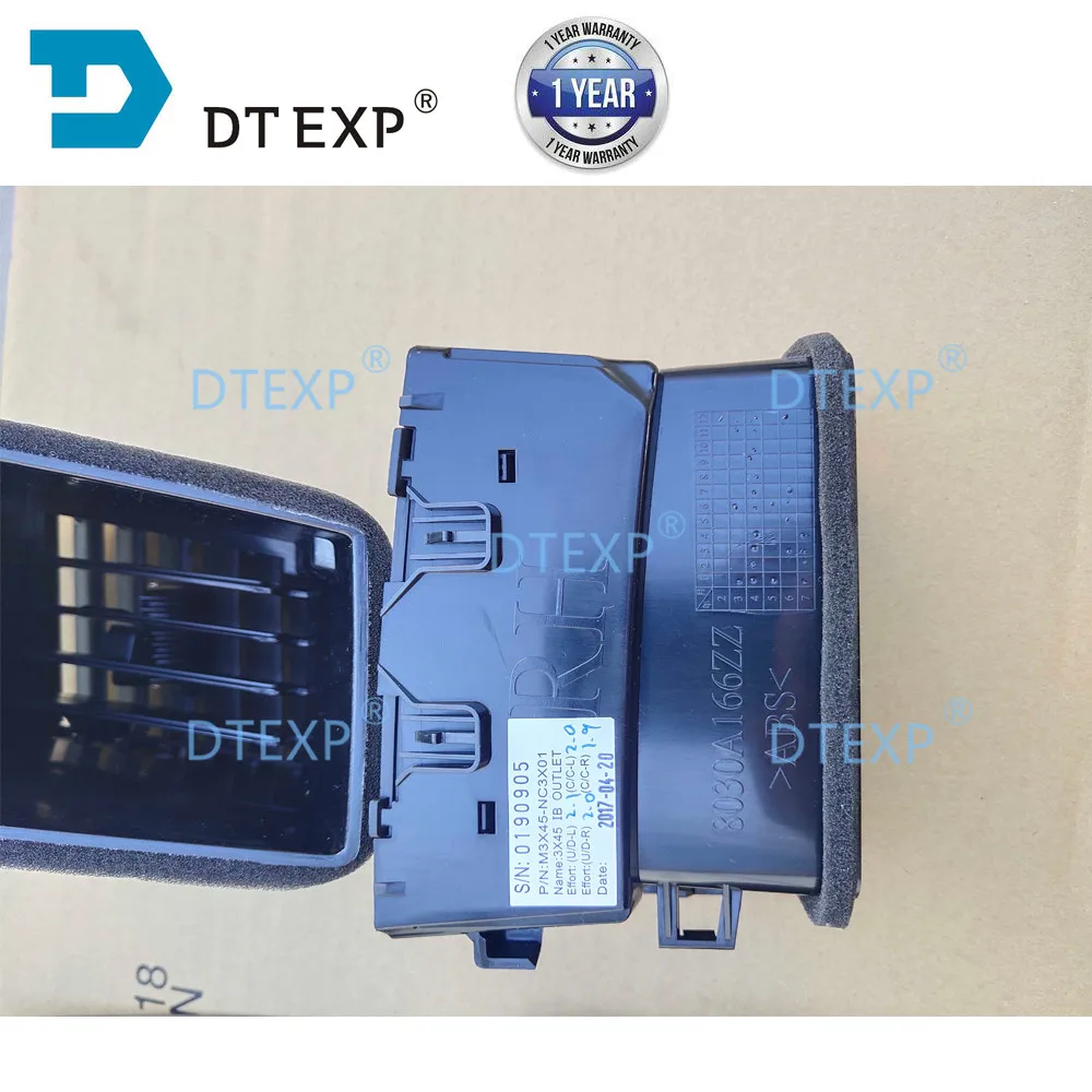 1 Piece 2010-2020 LHD 8030a254 AC Fan Leaf for ASX RVR Air Conditioner Outlet for asx Fan Blade Ac Cover 8030a166