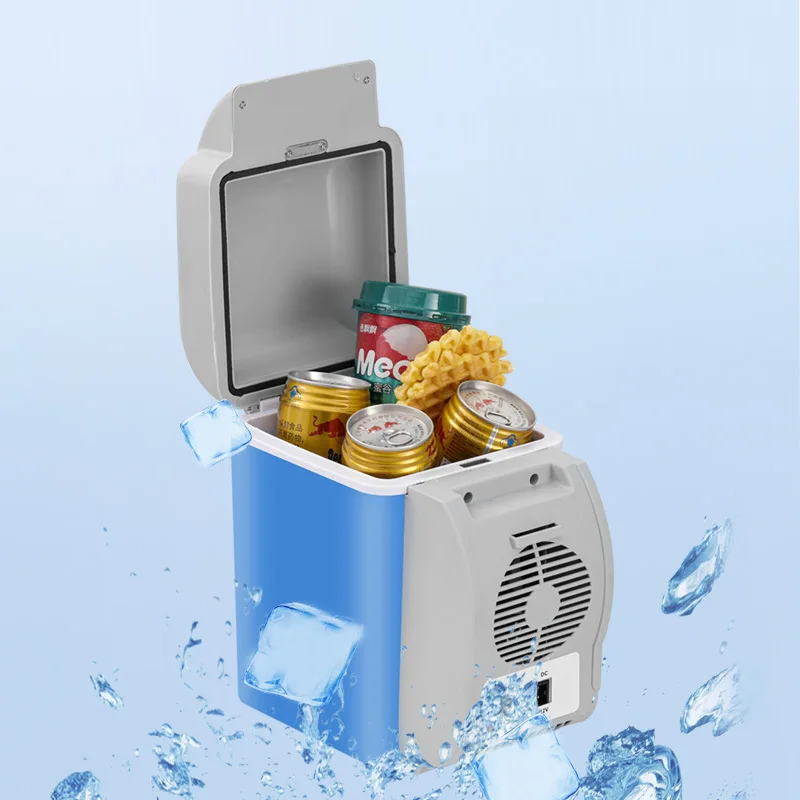 7.5L High-capacity Car Refrigerator Mini Portable Car Cigarette Lighter Cooling And Heating Box Safe And Low Energy Consumption