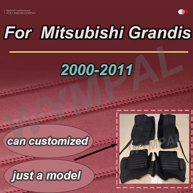 

LUXURY Custom Car Floor Mats For Mitsubishi Grandis 2000-2011 Auto Carpets Foot Coche Accessorie