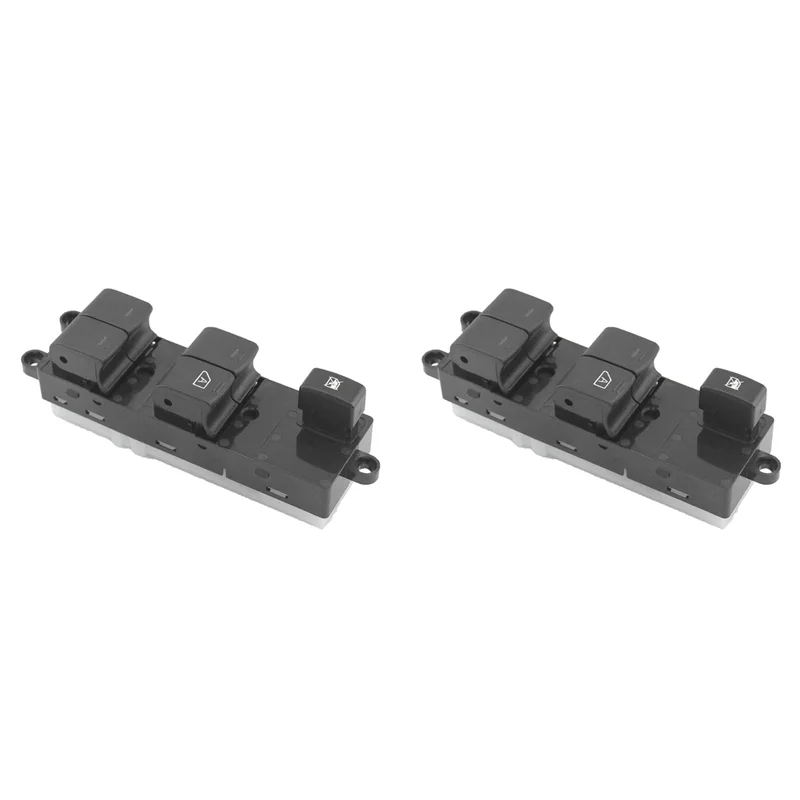 

2X Car Power Window Control Switch Button 25401-BB65B-R For Nissan Qashqai J10 Navara D40 Pathfinder R51 RHD