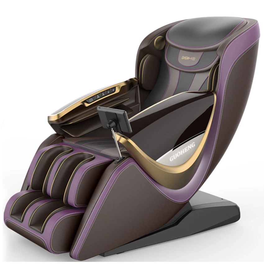 

Массажное кресло GUOHENG последней модели Sillon De Masaje Sl Track класса люкс с 5D-массажем, нулевой гравитацией и роликами для икр 2023 года