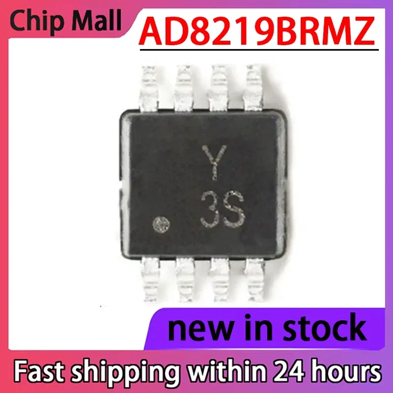 

5PCS New AD8219BRMZ AD8219BRM Silk Screen Y3S MSOP8 Current Sensing Amplifier
