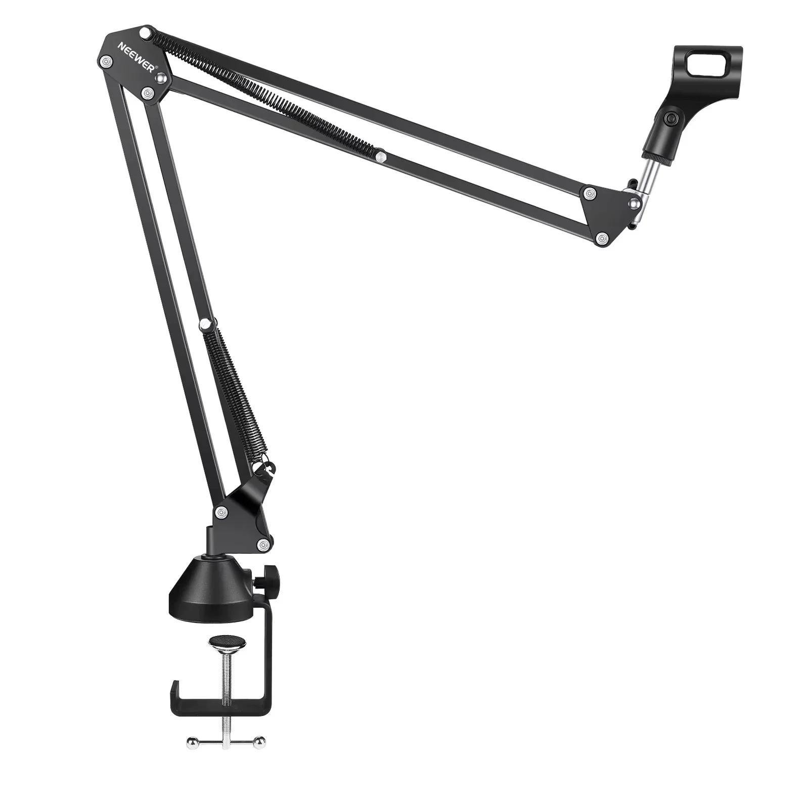 

Neewer 3/8 to 5/8 Suspension Scissor Mic Arm Stand Microphone Arm Stand with Cable Ties for Photo Studio Accessories