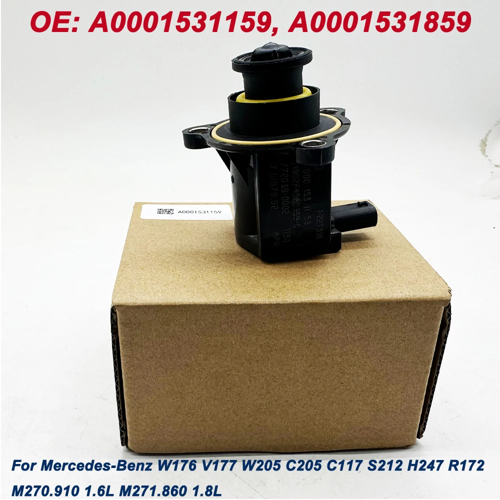 

For Mercedes Benz Blow Off Valve Adapter OE A0001531159 A0001531859 Turbocharger Solenoid Valve 0001531859 70187002 0001531159