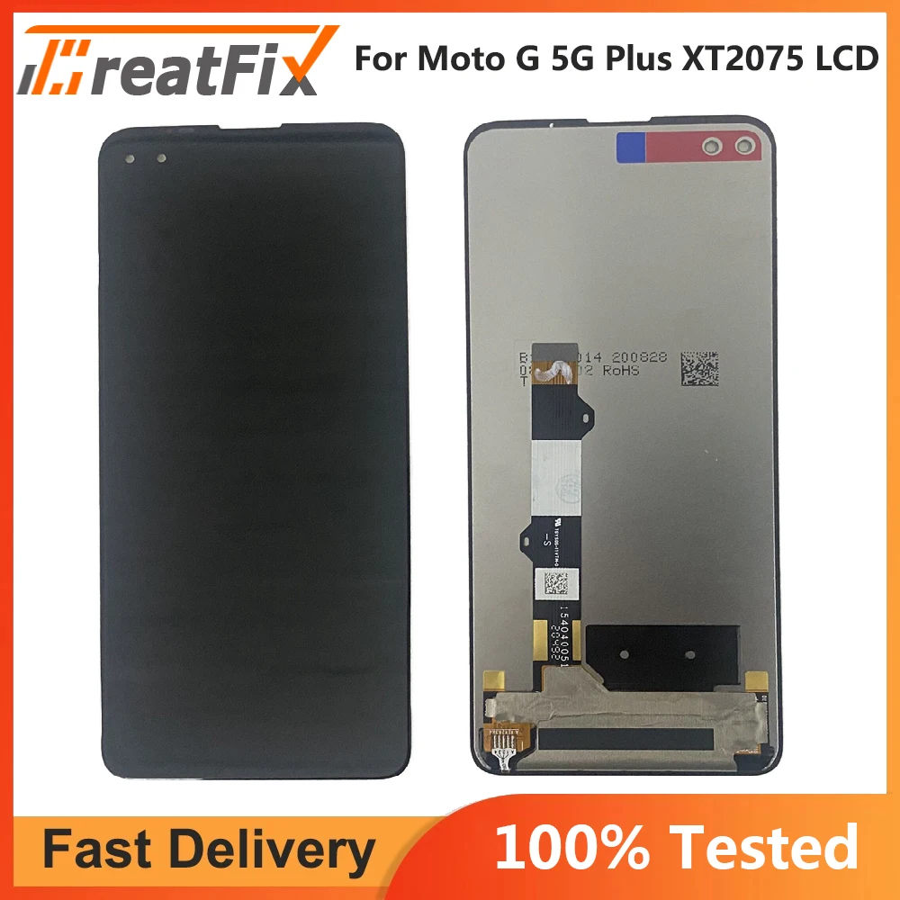 

Original For Motorola Moto G 5G Plus XT2075 XT2075-2 LCD Display Touch Screen Digitizer Assembly For Motorola Moto G 5G Plus