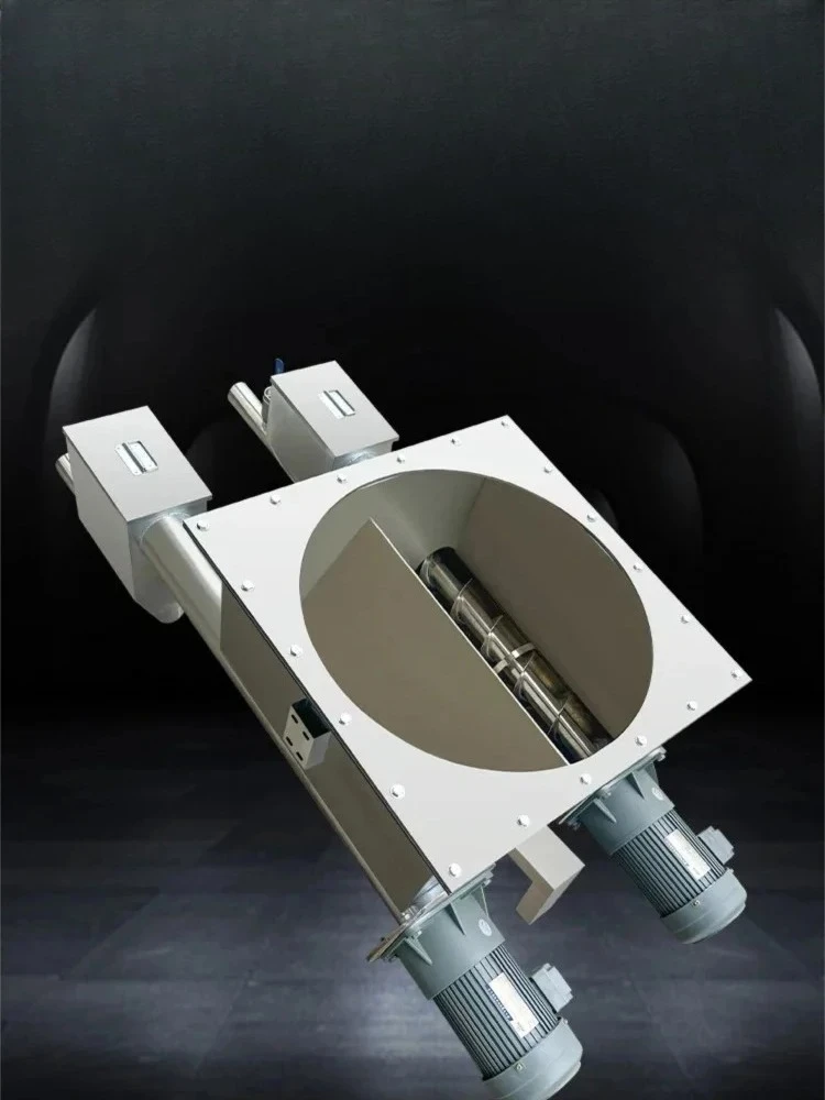 Stainless Steel Screw Conveyor Food-Grade Screw Conveyor Twin-Screw Powder/Granule Vacuum Conveyor Vacuum Feeder