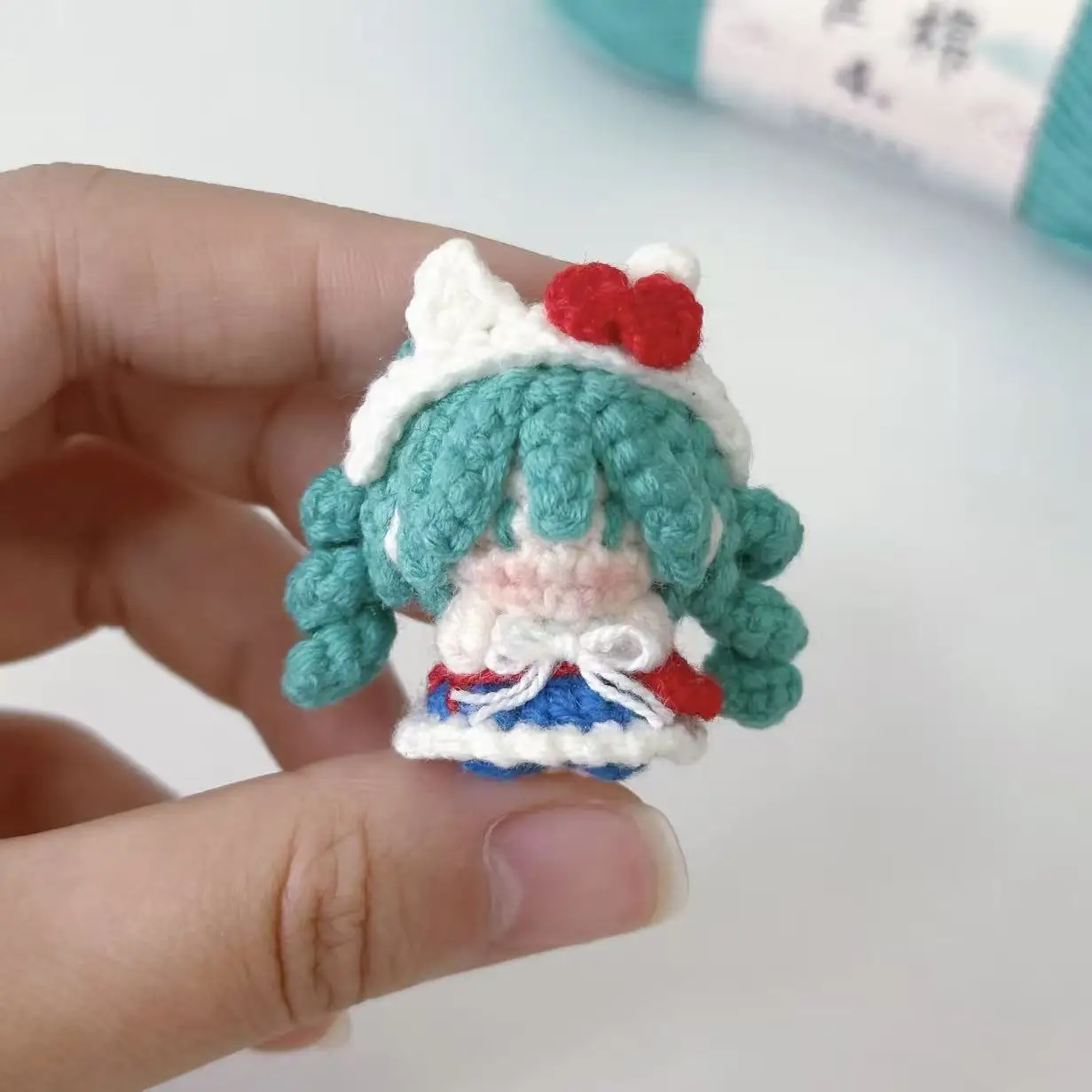 chapeus-de-trico-artesanais-para-menina-anime-yui-kit-bolsa-de-material-diy-pingente-fio-chaveiro-de-croche-passatempo