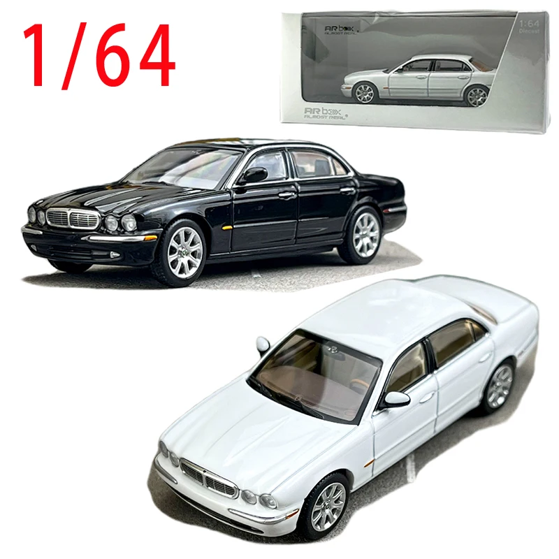 

AR BOX Diecast Car 1/64 Scale Jaguar XJ6 X350 Family Car Model Alloy Jaguar XJ6 X350 Vehicles Model Collection Ornament