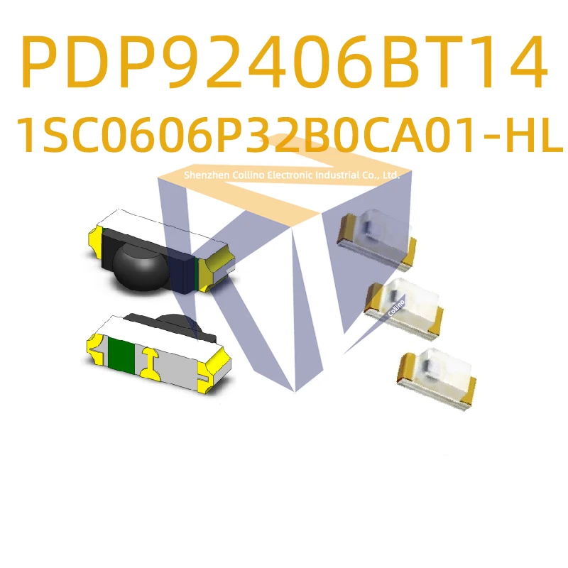 10pcs 1SC0606P32B0CA01-HL PDP92406BT14 SMD Type Photodiode with Daylight Filter