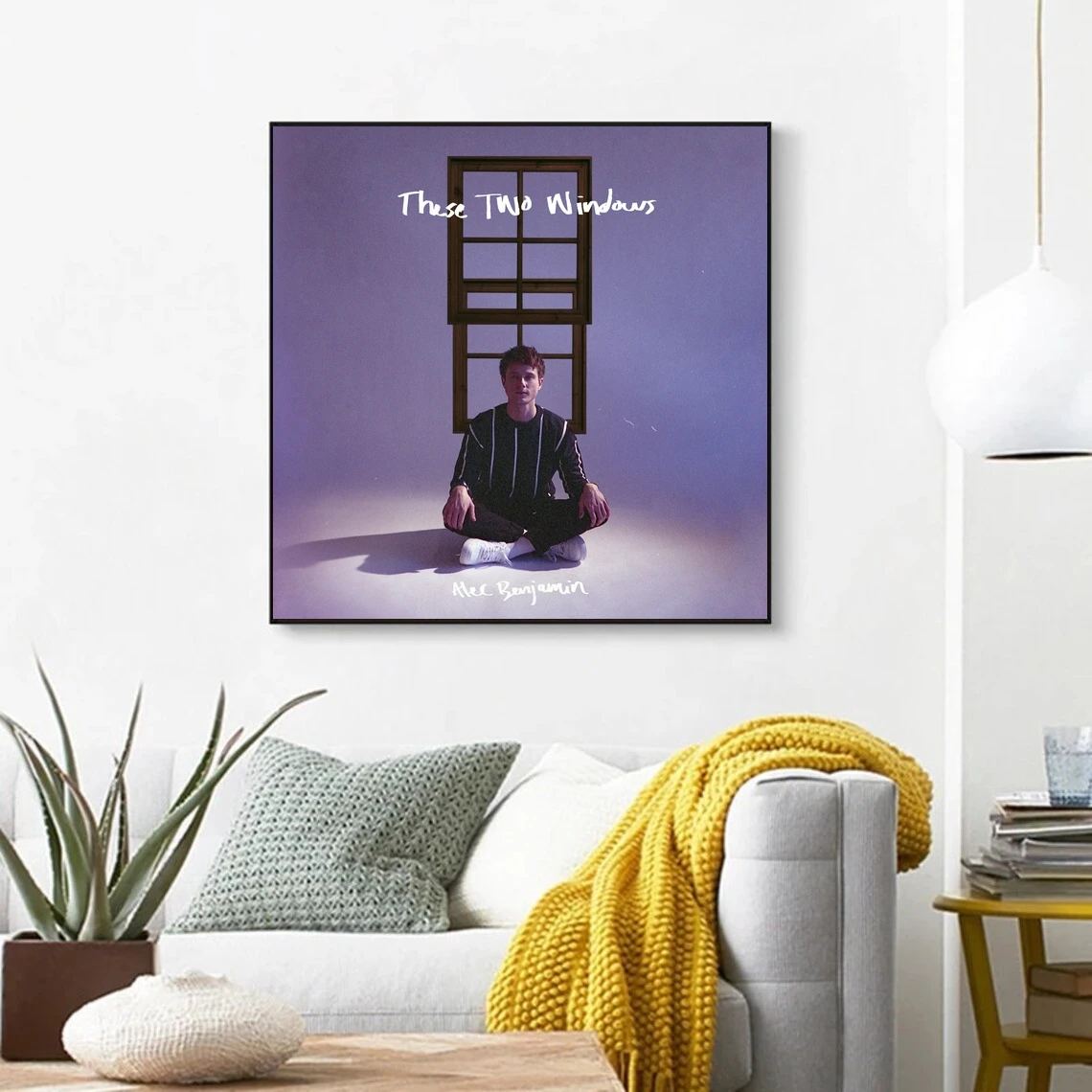 Alec Benjamin These Two Windows Music Album Poster Canvas Art Print Home Decor Wall Painting ( No Frame )