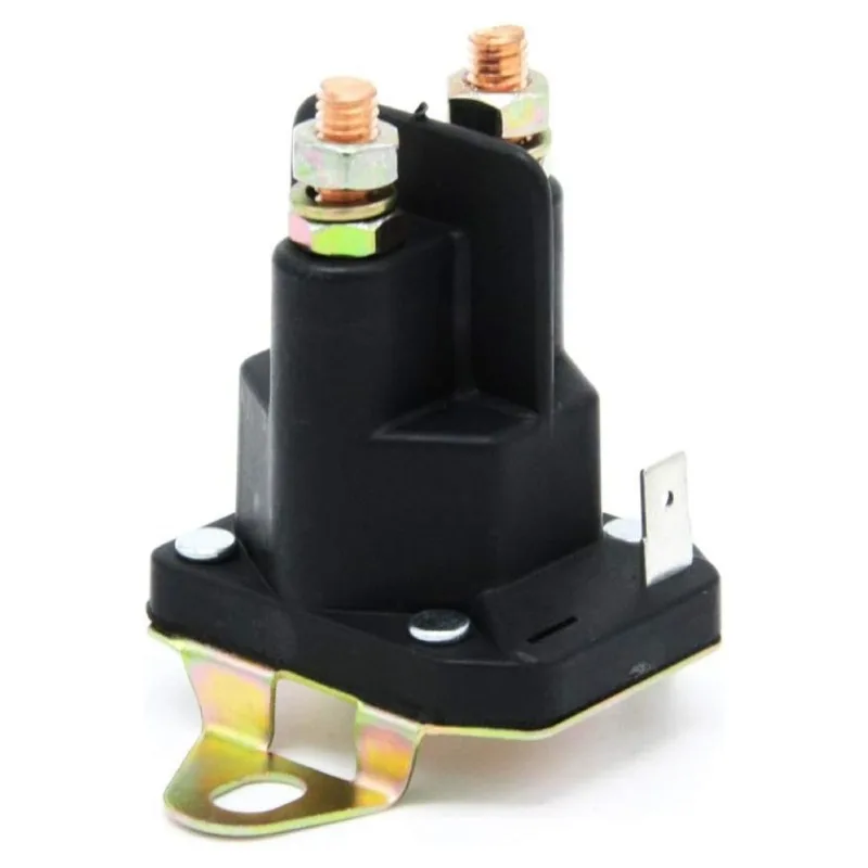 2PCS Rasaerba Avviamento Solenoide Sicuro Impermeabile Zero Turn Rasaerba Avviamento Solenoide Relè Rasaerba Trattore per Gas Precedente