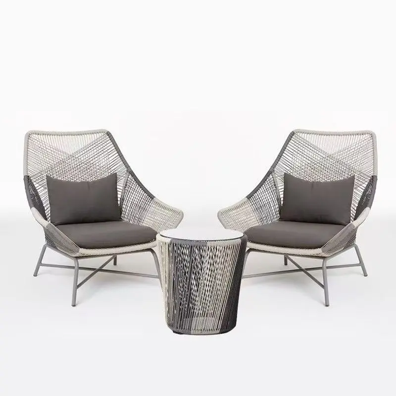 

#Stylish Rattan Chair Outdoor Furniture Garden Set, Suitable for Living Room and Outdoor Use.