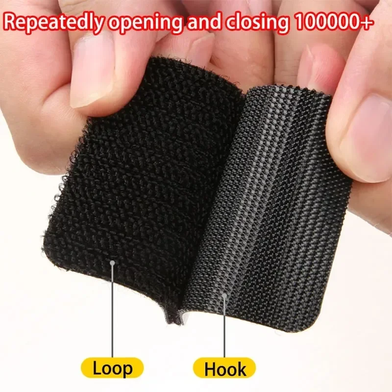 Attach Auto Adhesive Velcros Strap Anti-slip Universal Sewing Patch DIY Sofa Cushion Hook-and-loop Fastener Self-adhesive Fixed