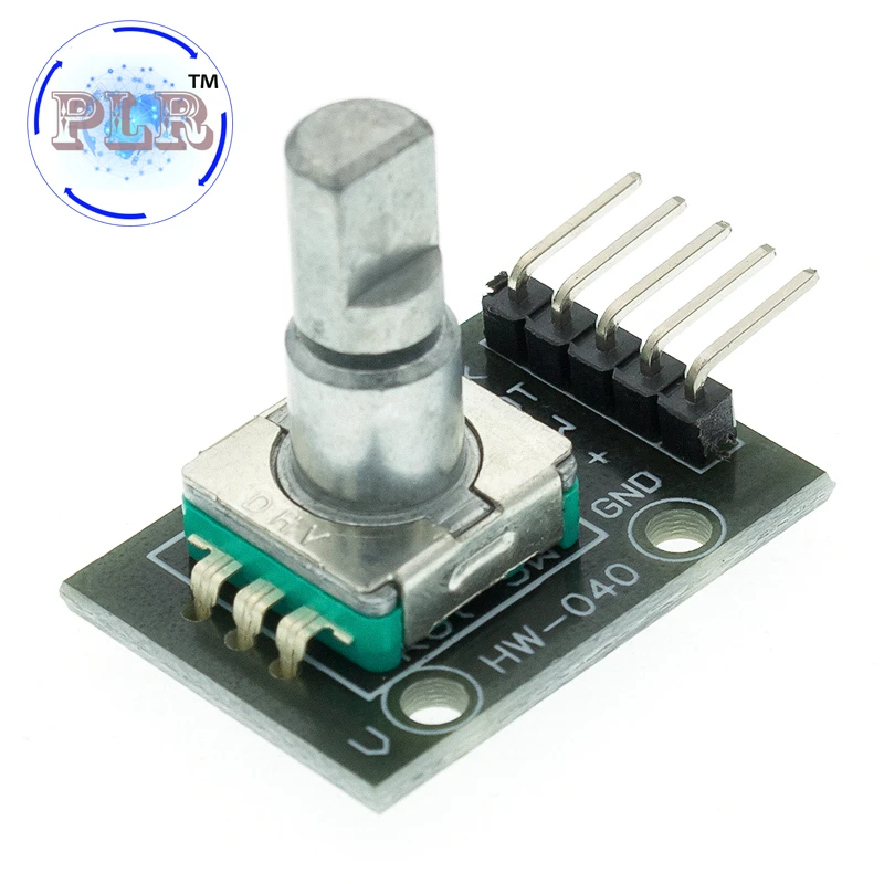 360 Degrees EC11 Rotary Encoder Module For Arduino Brick Sensor Switch PLR Development Board KY-040 With Pins