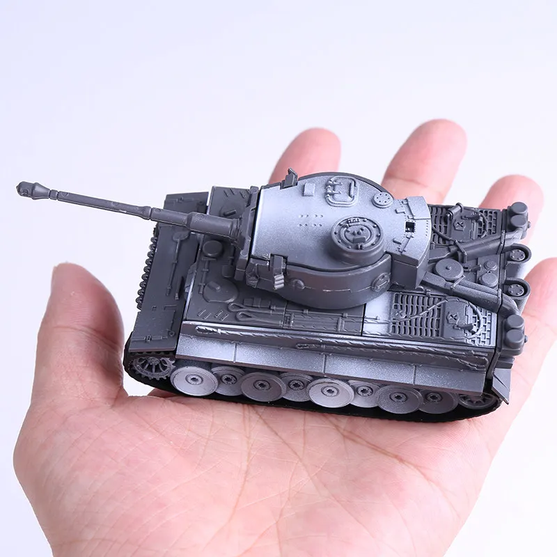 1/72 4D Tank Building Block Model German Tiger Panther Jagdtiger Assault Cannon Military Assembly Destroyer Vehicle Toys - view 5