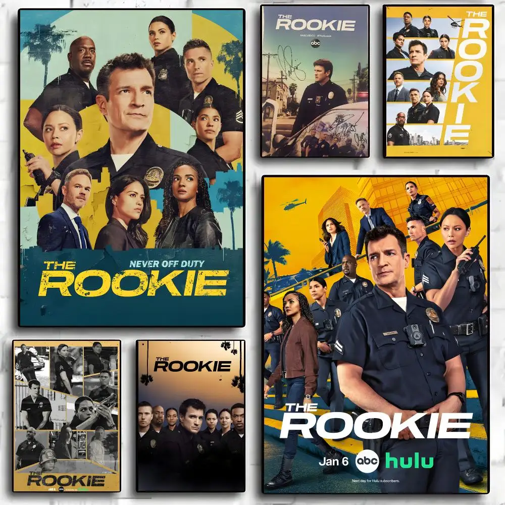 TV Play The R-Rookie Poster Living Room Bedroom Party Bar Decor Moisture-proof Art Wall Painting