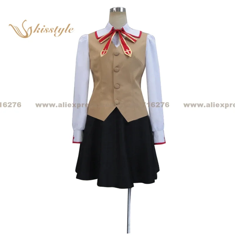 

Kisstyle Fashion Fate Zero Fate stay night Unlimited Blade Works Rin Tosaka Summer School Cosplay Costume,Customized Accepted
