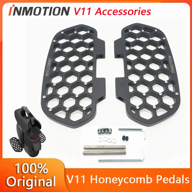 

Original INMOTION Honeycomb Pedals for INMOTION V12 V11 V10 V10F Unicycle Self Balance Scooter Metal Pedals Assembly Accessories