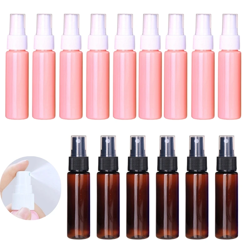 20/30/50 Uds 30ml botella con bomba de plástico recargable contenedor de viaje vacío para loción champú crema aceite esencial almacenamiento de cosméticos