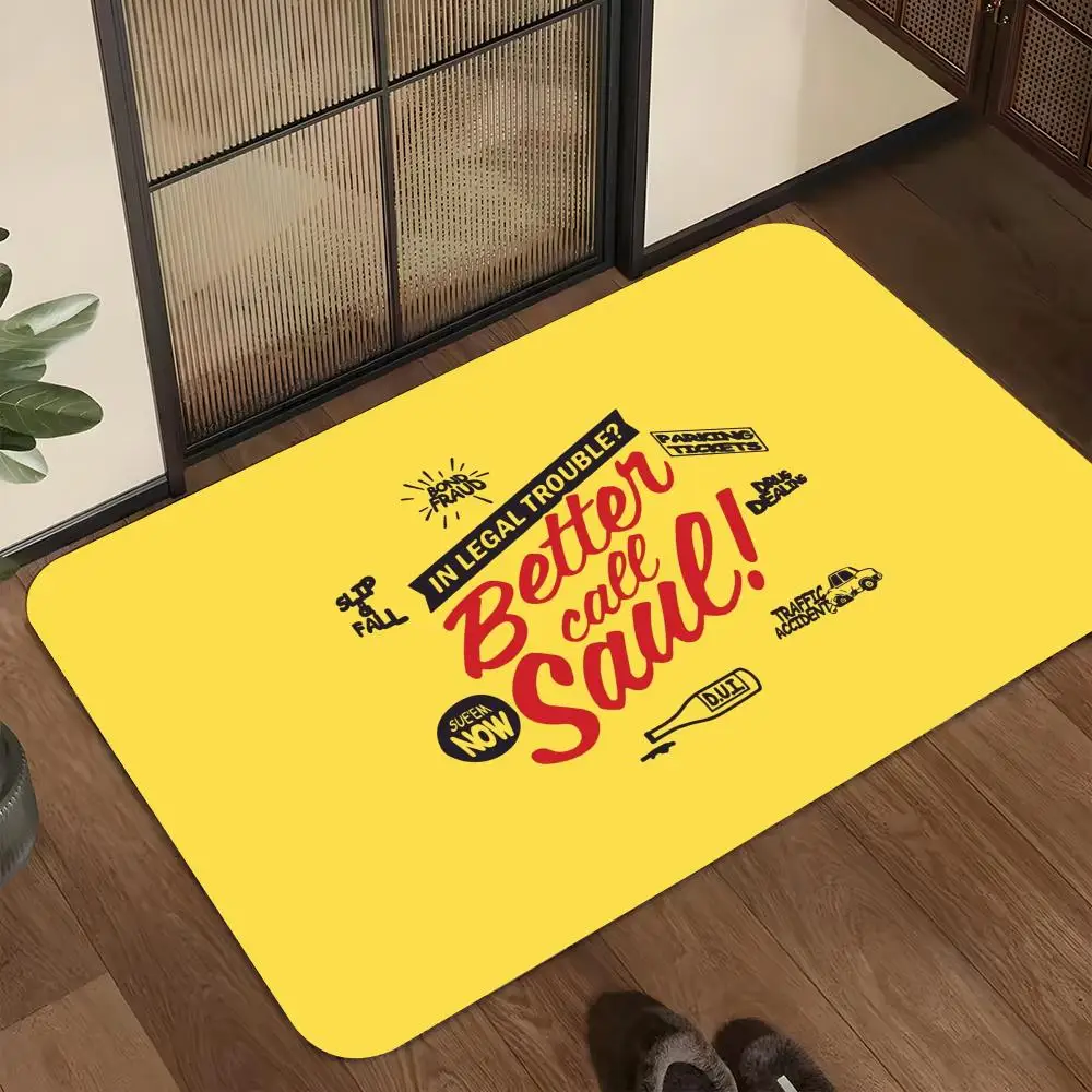 Better Call Saul Floor Mat Welcome Mat Entrance Doormat Balcony Bathroom Floor Mats Non-slip Rug Bedroom Carpet