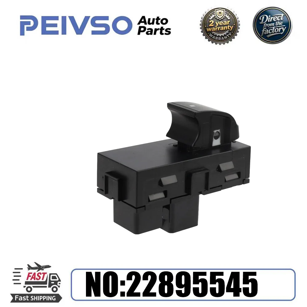 22895545 25877776 Passenger Power Window Switch For Chevrolet Silverado GMC Sierra 1500 2500HD 3500HD Traverse HHR Buick Enclave