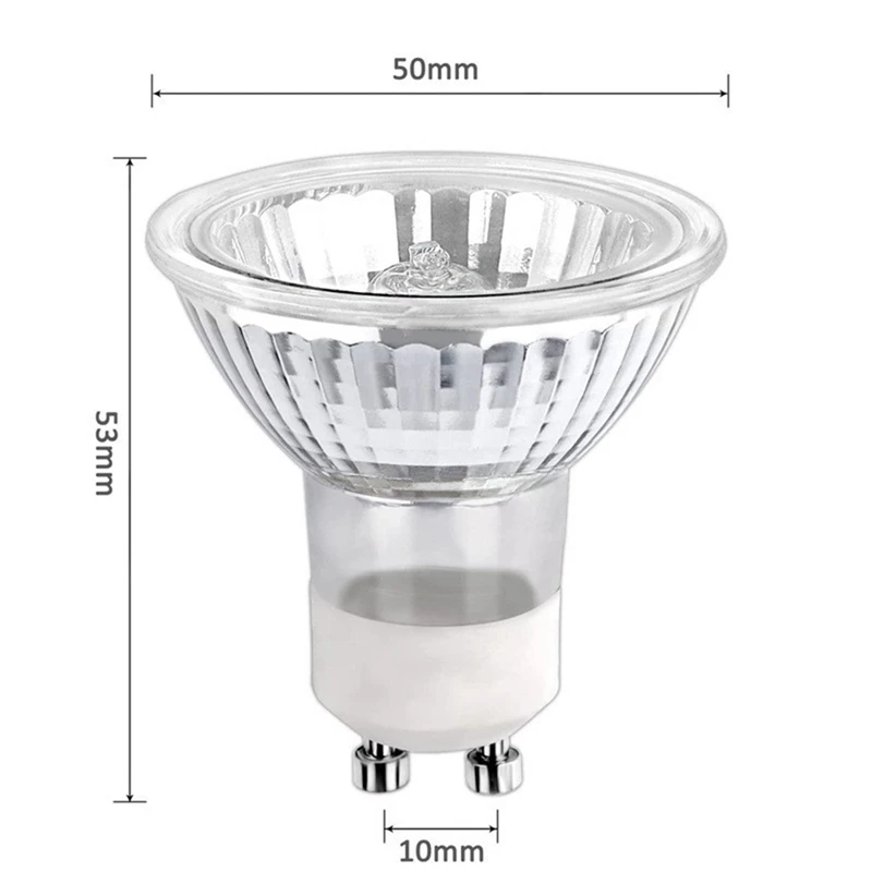 ABKJ-10 Pz GU10 Lampadine luminose Spot Light Aromaterapia Lampada per fusione della cera Lampada alogena speciale Lampadina riscaldante