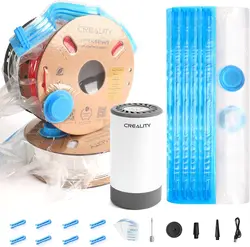 Creality 3D Printer Filament Vacuum Storage Kit, Filament Dry Kit Storage Bags and Electric Vacuum Pump for 3D Printer Filaments