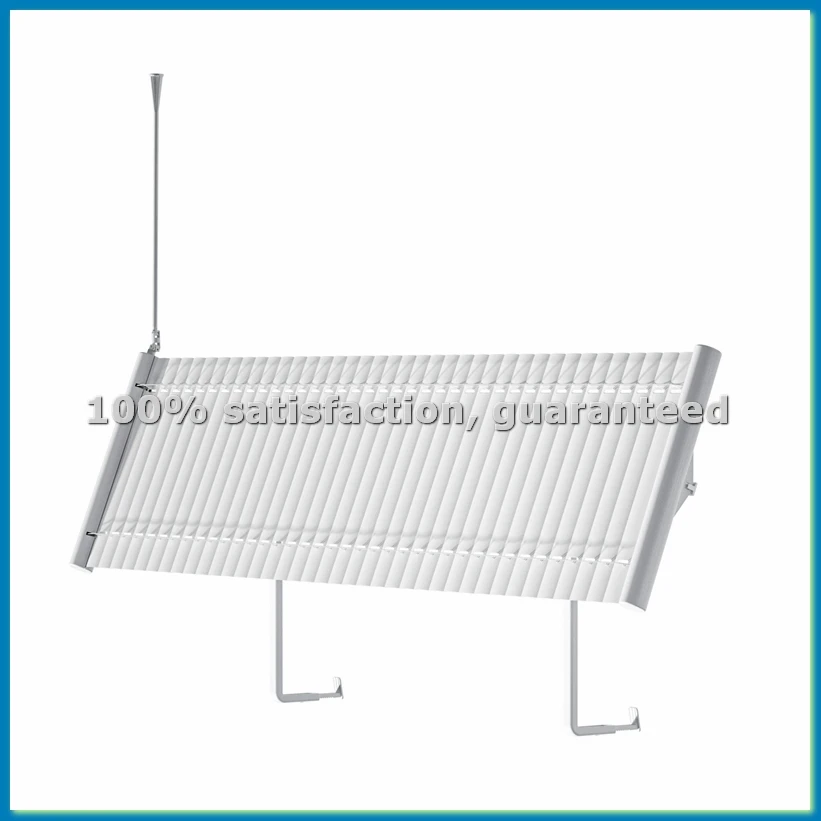 

Алюминиевый дефлектор для кондиционера, защита от прямого обдува, рассеиватель воздуха для бытовых кондиционеров - AT35